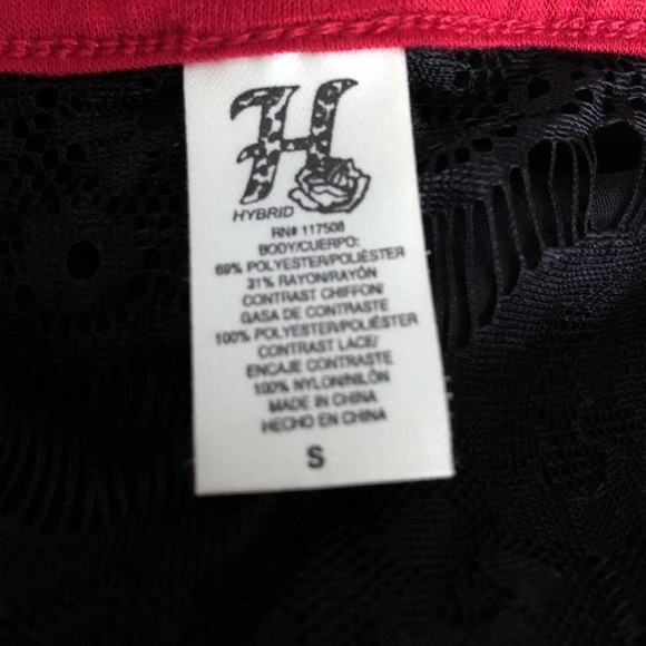 Hybrid- Black, And Red Top - Picture 4 of 4